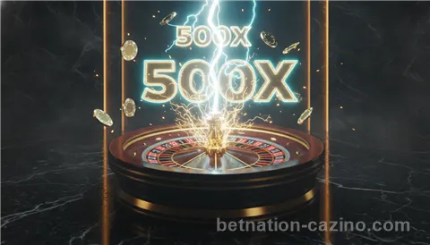 Betnation Casino Lightning Roulette Live door Evolution Gaming